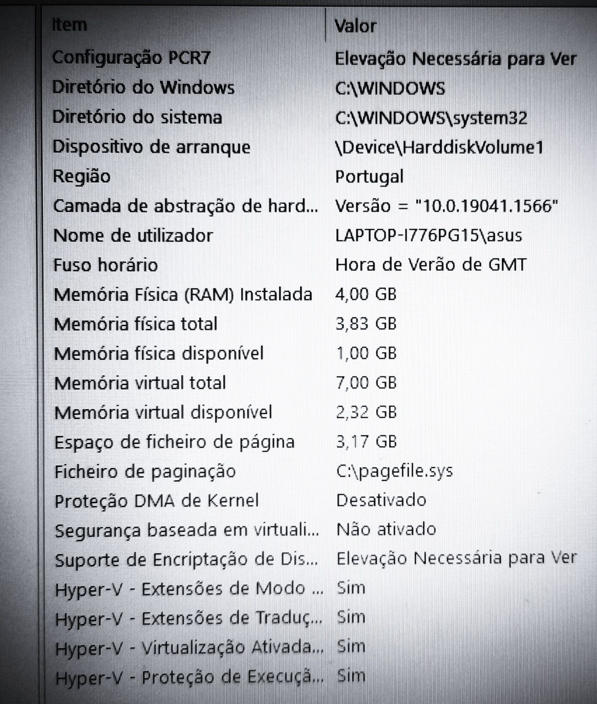 Portatil ASUS F507M