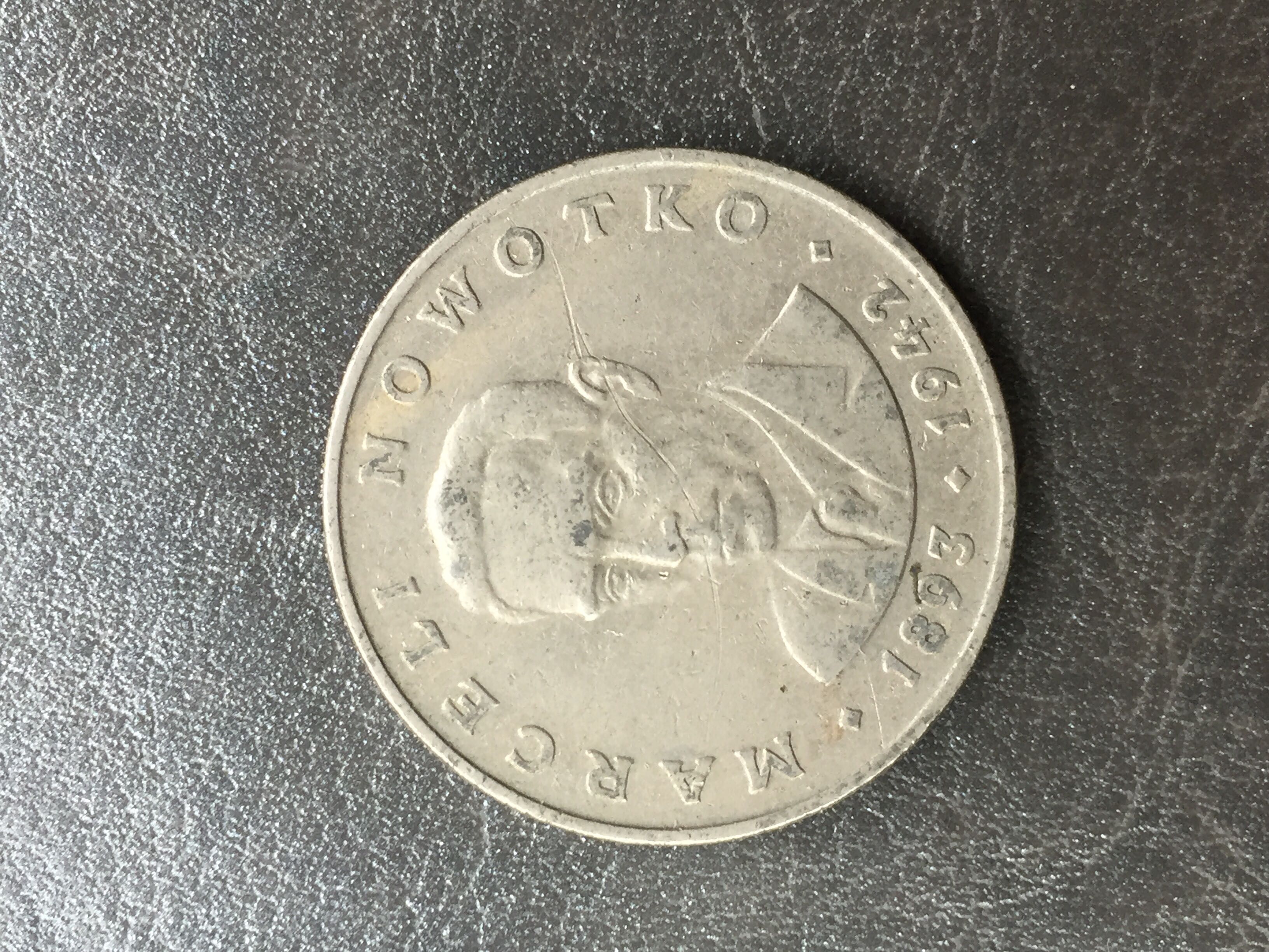 20 złotych M Nowotko z 1976 roku