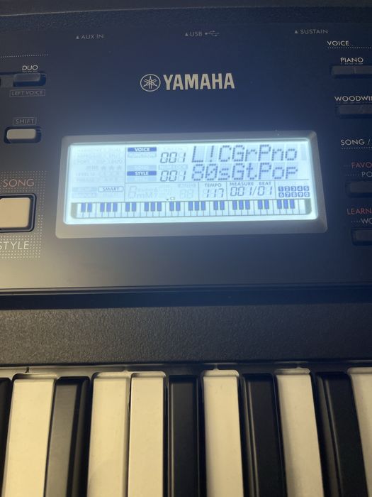 YAMAHA PSR-Е-383 синтезатор НОВИЙ