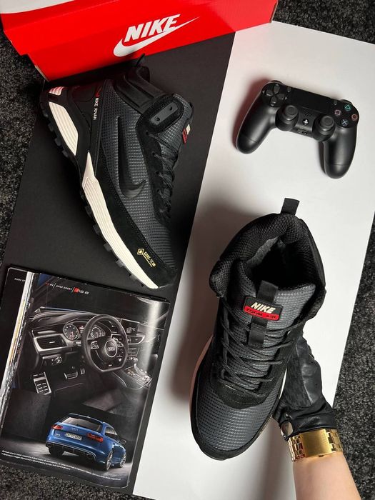 Зимові кросівки чоловічі NIKE AIR Zoom Rivah Fur 41-46р Gore-Tex хутрі