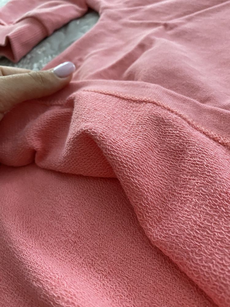 Худі рожеве світшот пуловер толстовка reserved для дівчинки