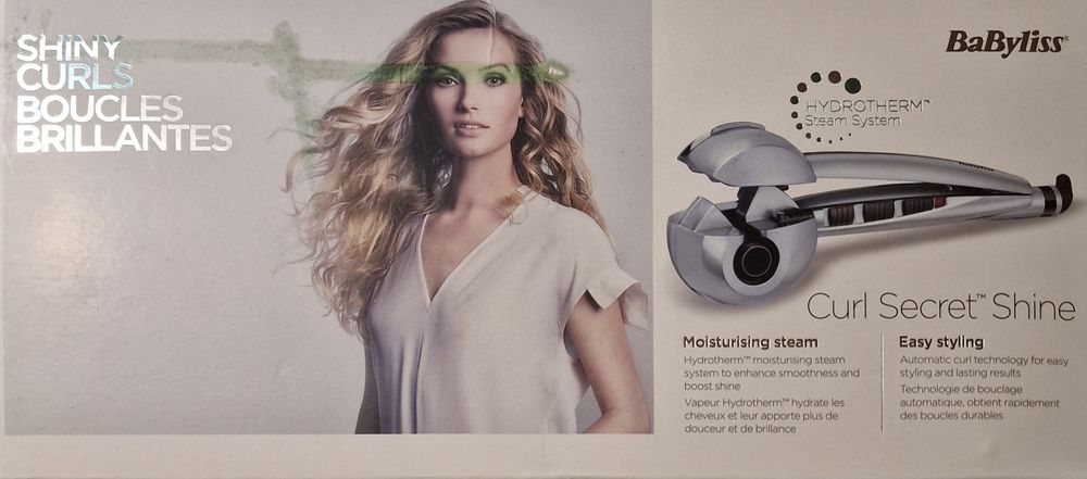 Modelador de Cabelo BABYLISS Curl Secret Hydro-Fusion C1700E