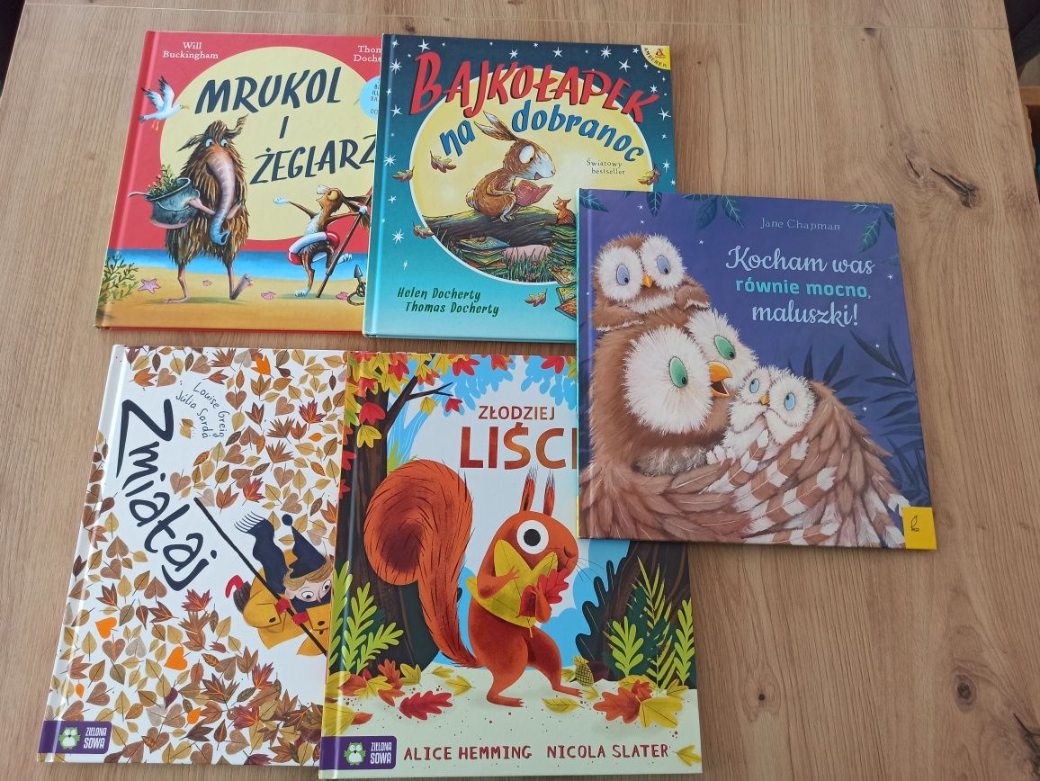 Zestaw książek dla dzieci