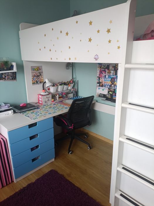 Łóżko piętrowe Ikea