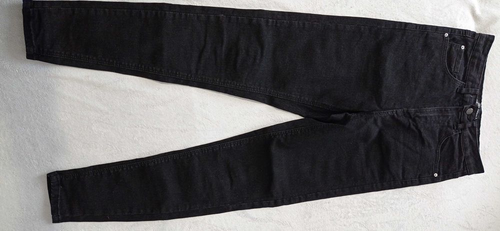 Jeansy czarne rozmiar S