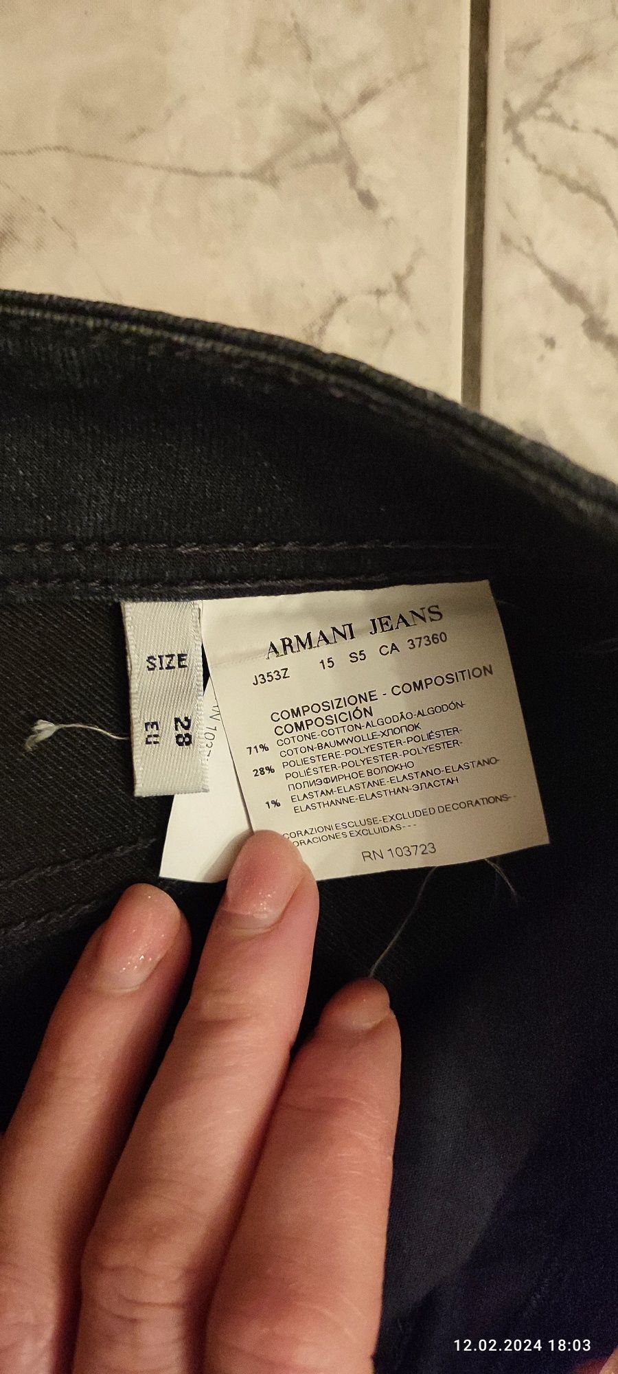 spodnie damskie Armani Jeans rozm. L
