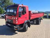 wywrotka  wozidło   man  8,180  nie 4x4  kiper miller specjalny