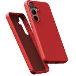 Etui Mercury Pure Magsafe Silicone do    Samsung Galaxy S25 czerwony