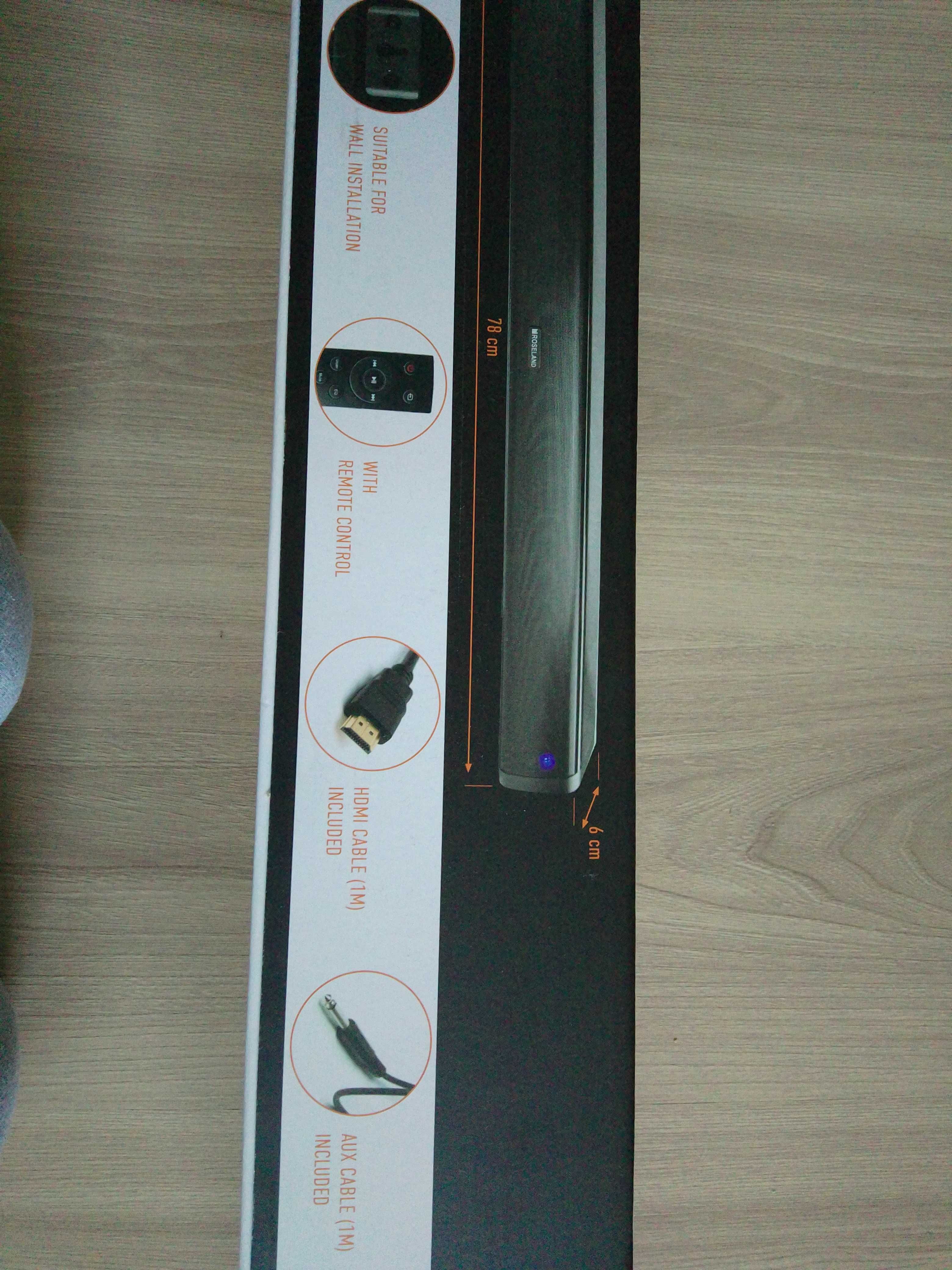 Nowy głośnik sound bar