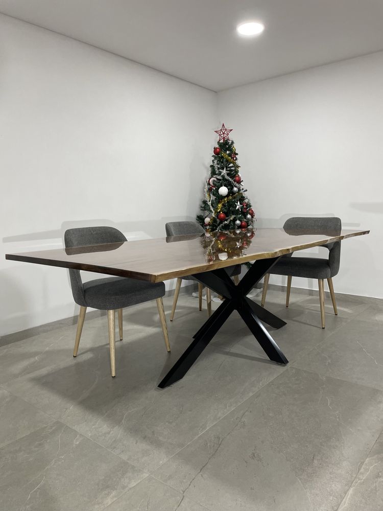 Mesa de jantar rustica