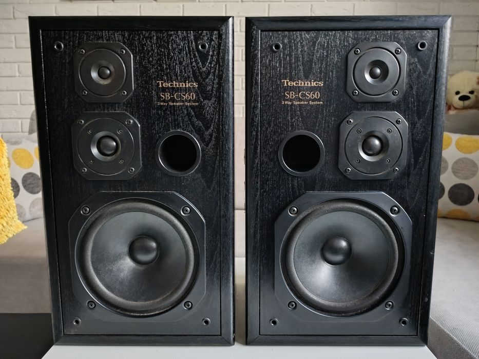 Technics SB-CS60 kolumny stereo. TOP model, stan bdb.