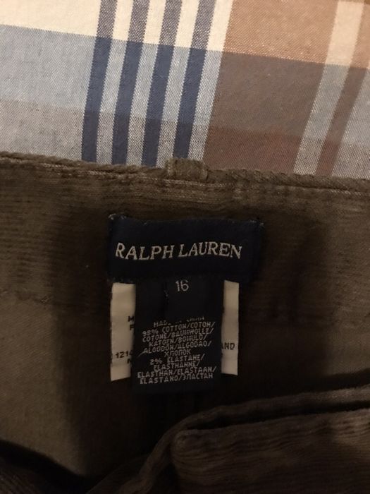 Calças Bombazine Cavaleira Ralph Lauren