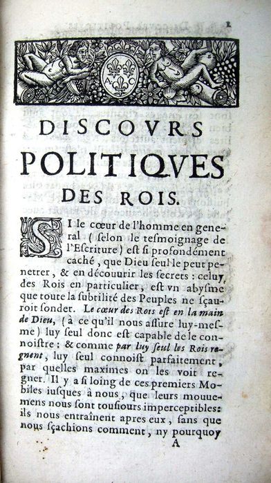 Georges de Scudéry - Discours politiques des rois. 1663.