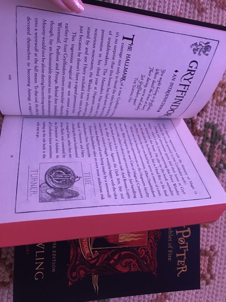 Harry Potter ‘PrisioneiroDeAzkaban e CáliceDeFogo  (Edição Gryffindor)