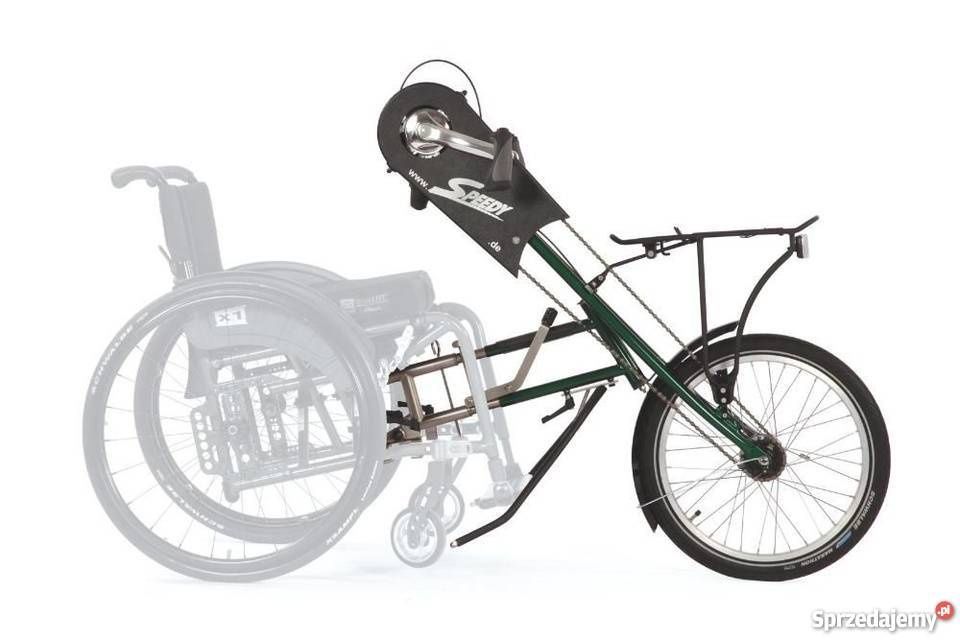Napęd do wózka inwalidzkiego doczepiany speedy Bikes HAND