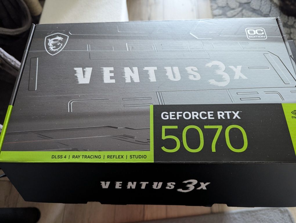 GeForce RTX 5070 12G VENTUS 3X OC