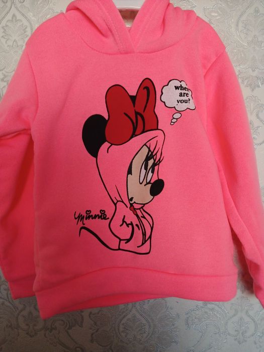 Толстовка розовая