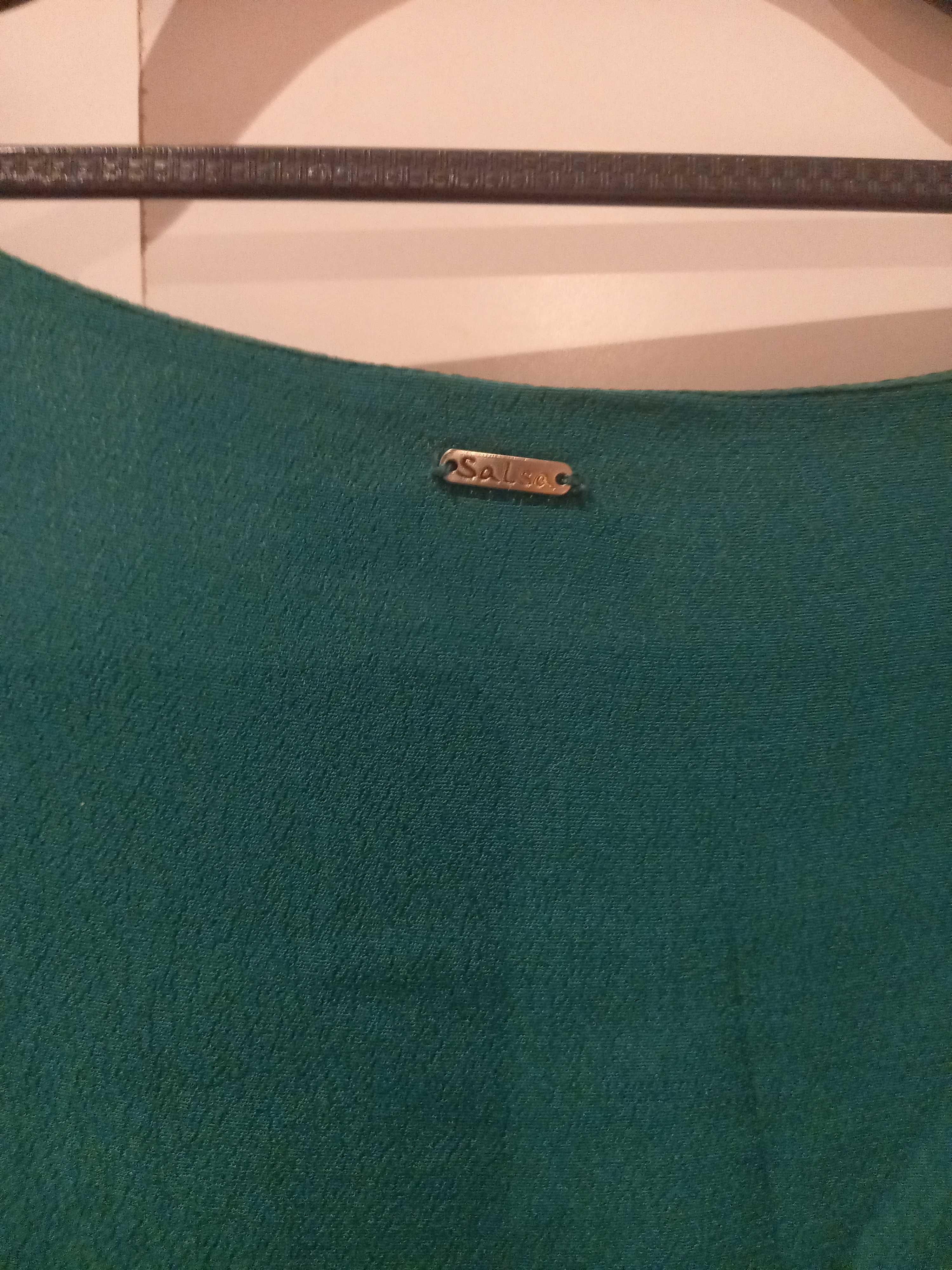 Vestido verde - M /38 - Salsa