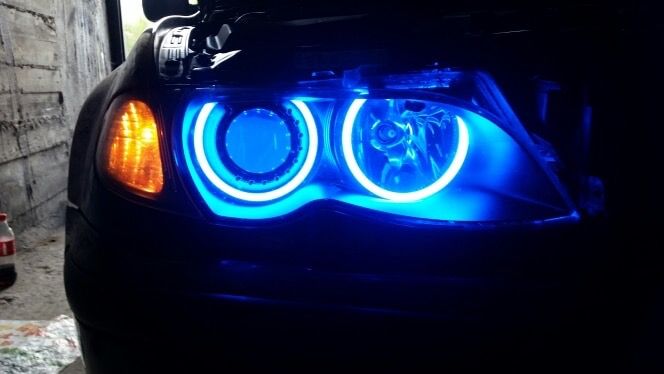 Ringi Angel Eyes Cotton RGB do BMW E46