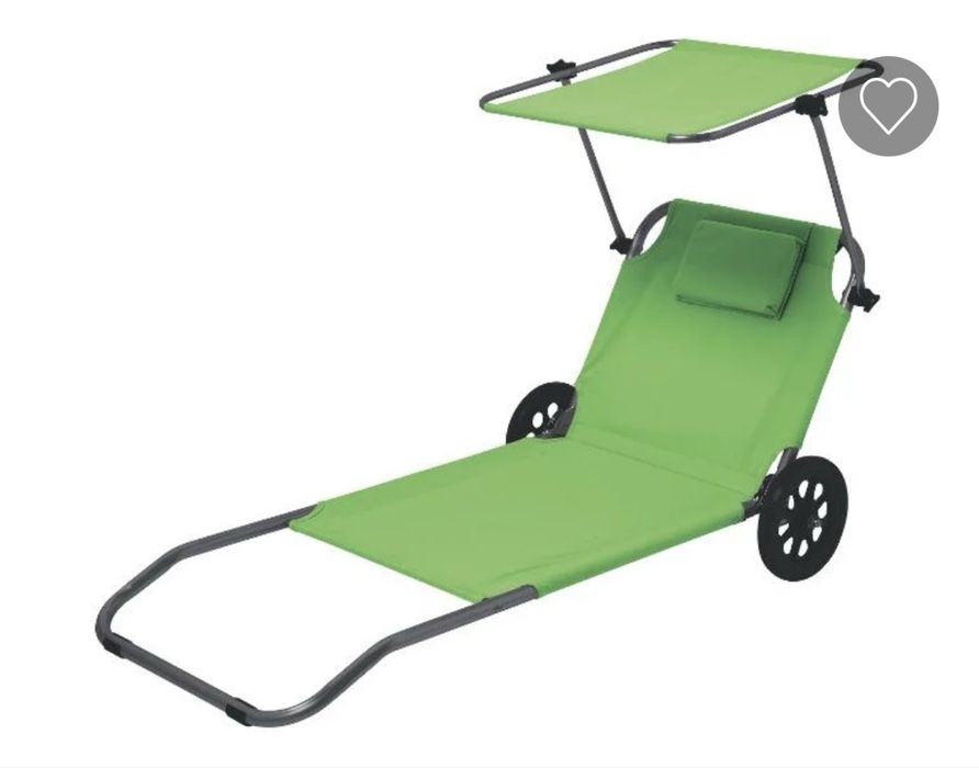 Leżak plażowy z lidla
