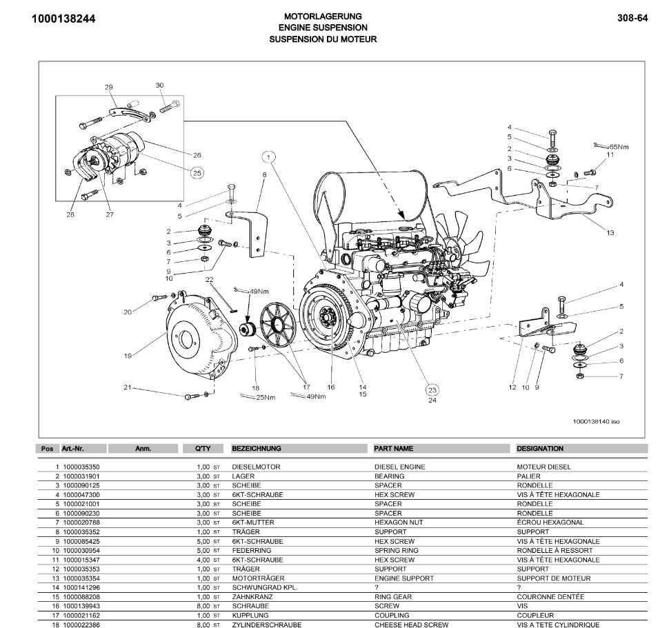 Katalog części Ładowarka kołowa Kramer 318 seria 2 [308-64]