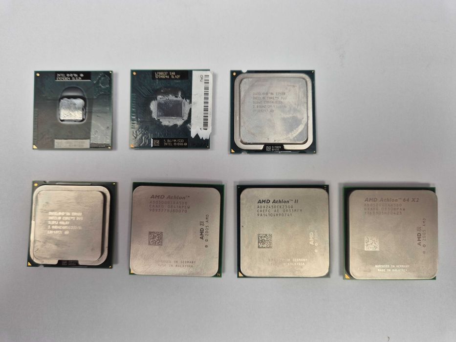 Zestaw procesorów AMD Athlon, Intel Core Duo