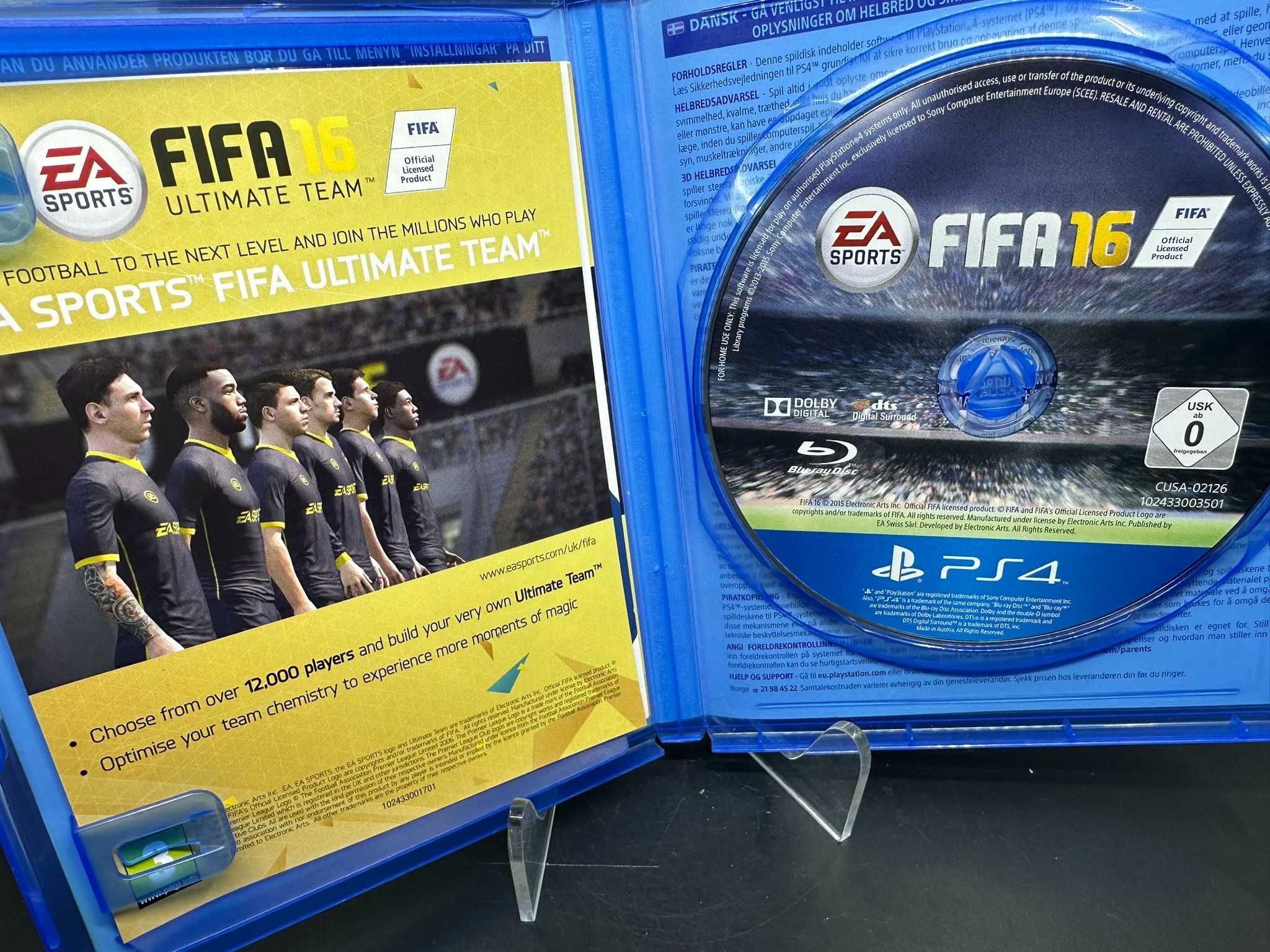 Gra na ps4 Fifa 16