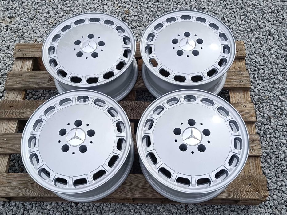 Oryginalne felgi Mercedes Gullideckel 15" W126 6.5J