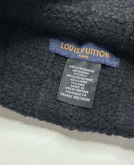 Gorro Preto Louis Vuitton