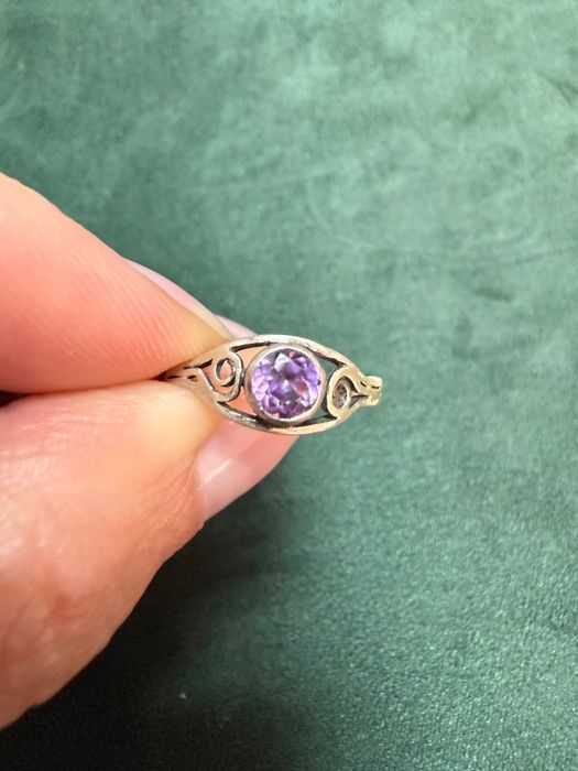 Pierścionek Warmet|srebro|stan bardzo dobry|biżuteria PRL| Vintage