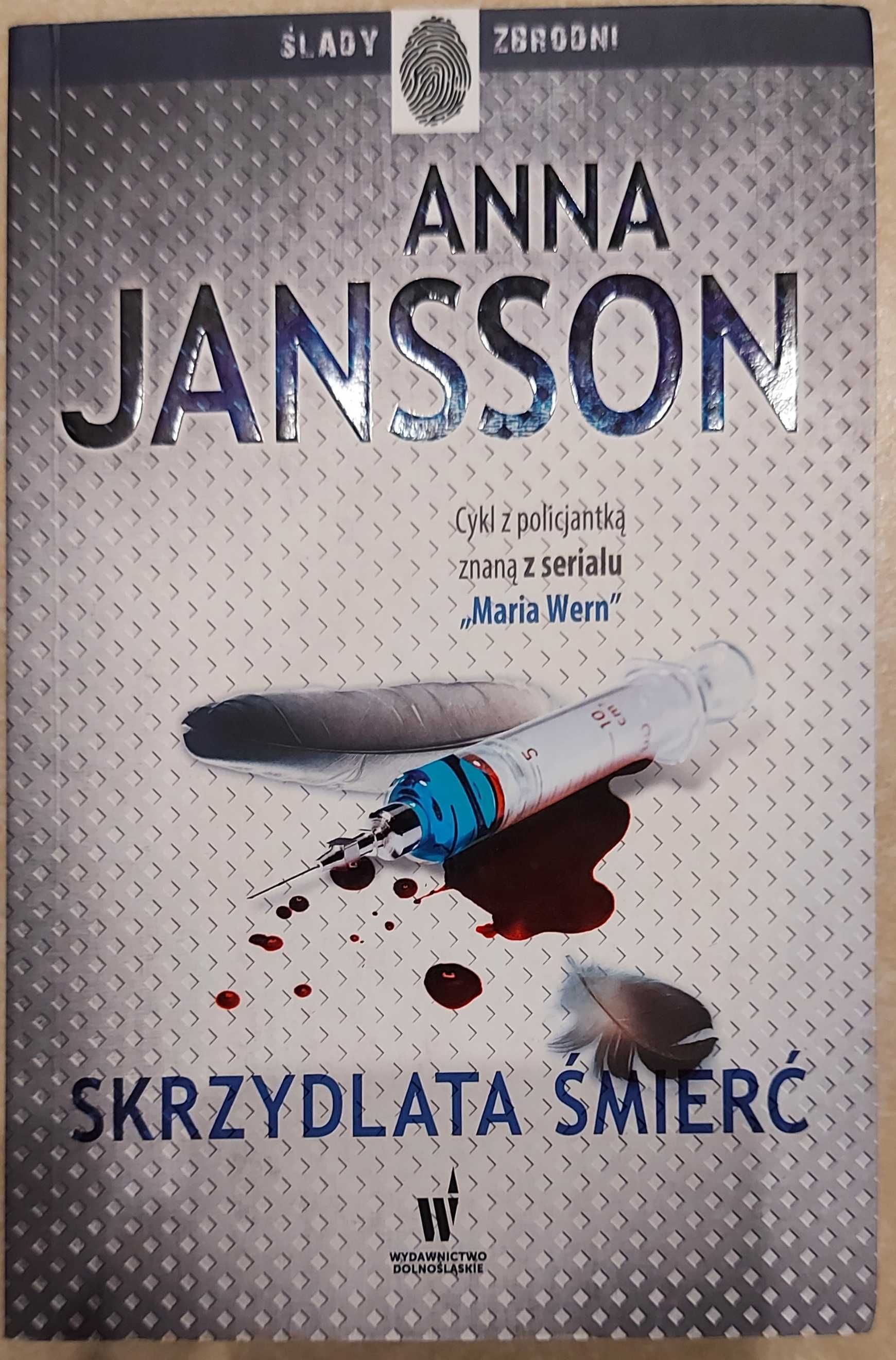 Skrzydlata śmierć - Anna Jansson książka kryminał skandynawski