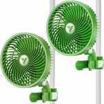 VIVOSUN AeroWave E6 – 2x wentylator klipsowy 12 W, WiFi, 33 dB