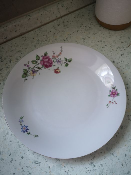 Talerz obiadowy Wawel, PRL, vintage