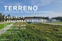 Lote para prédio 1680m² de habitação coletiva, Santa Maria da Feira...