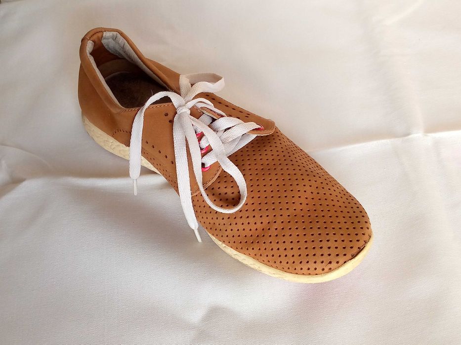 Мокасины мужские кожаные, размер 41, цвет коричневый