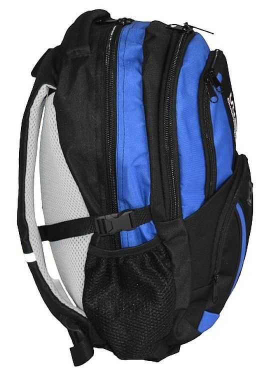 Convey Plecak szkolny sportowy bagaż dwukomorowy niebiesko - czarny