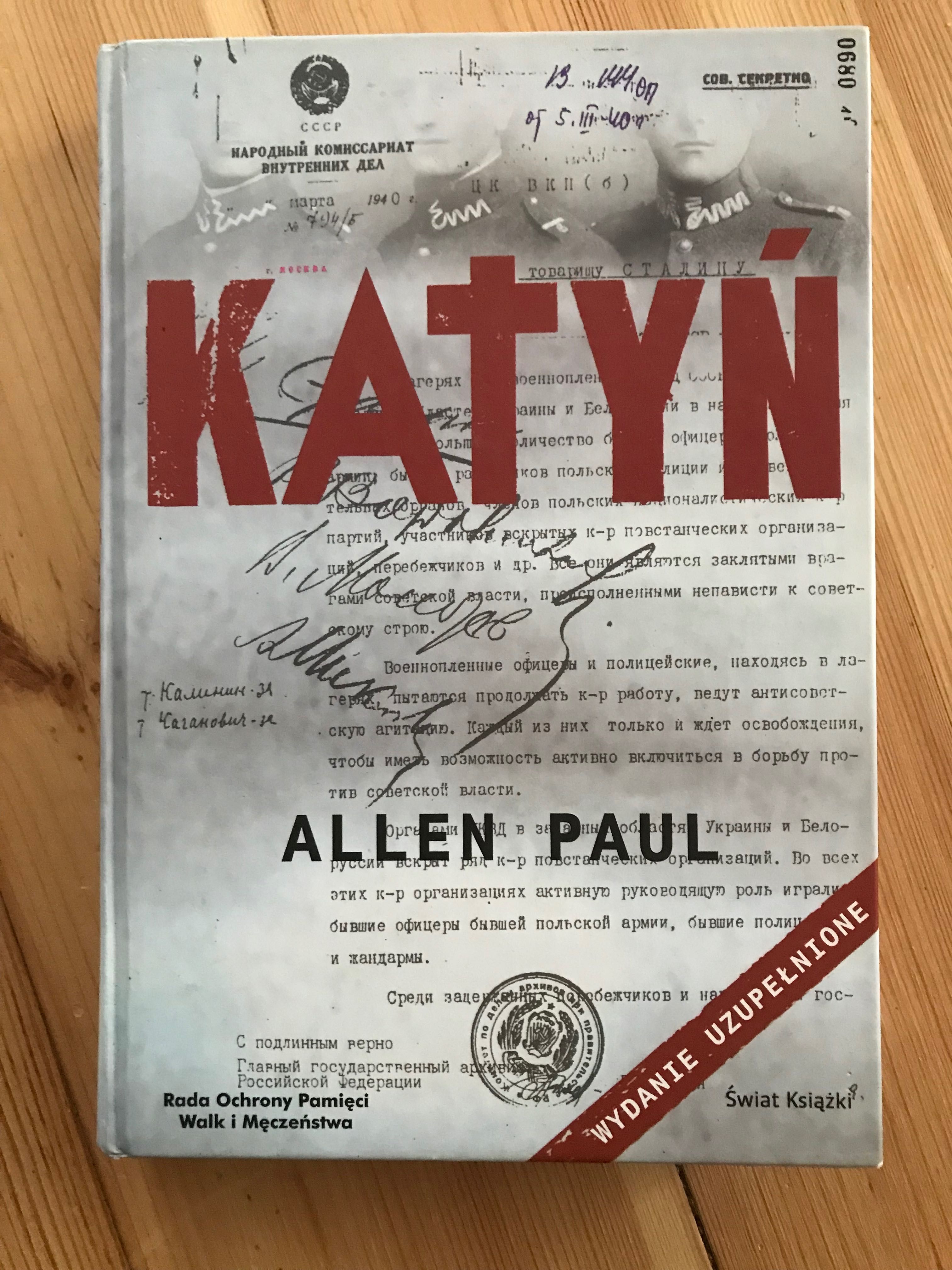 Katyń Allen Paul