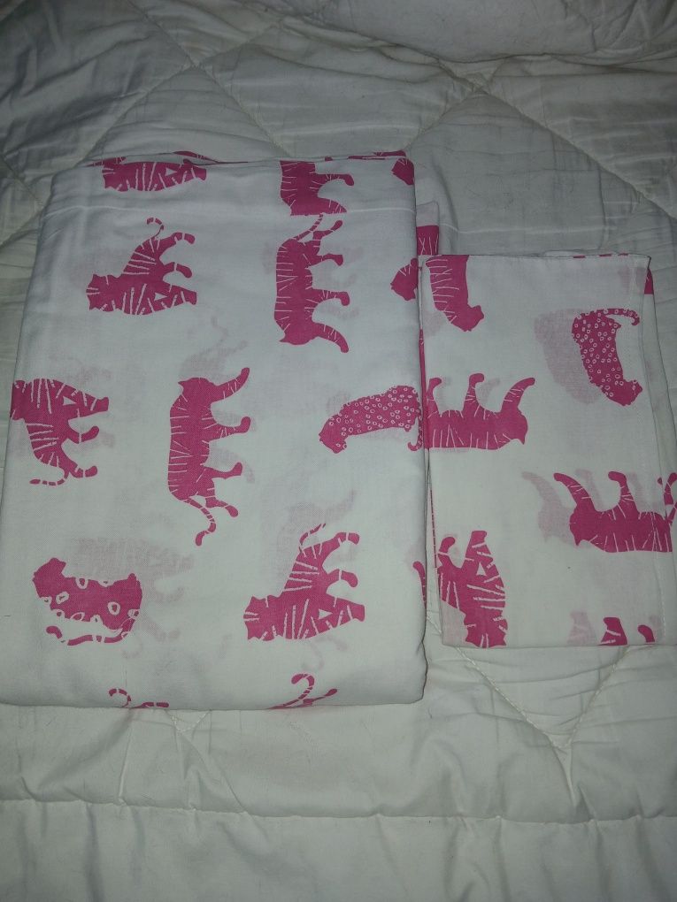 Capa edredon para cama criança + fronha
