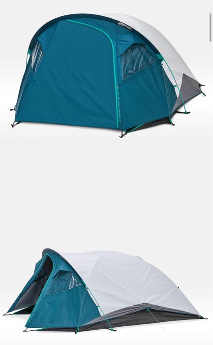 Namiot kempingowy Quechua MH100 Fresh&Black XL, 3-osobowy