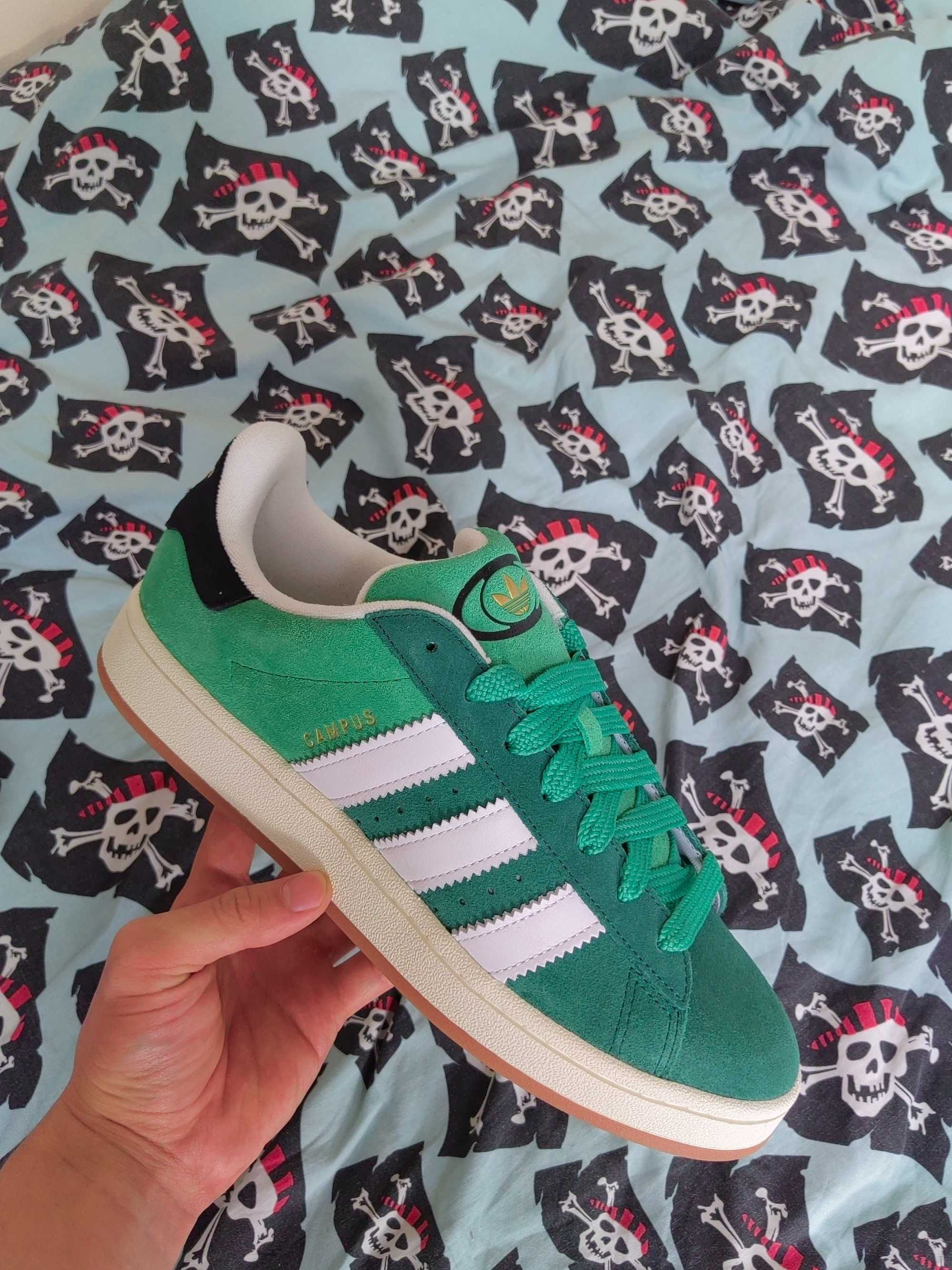 Adidas campus collegiate green