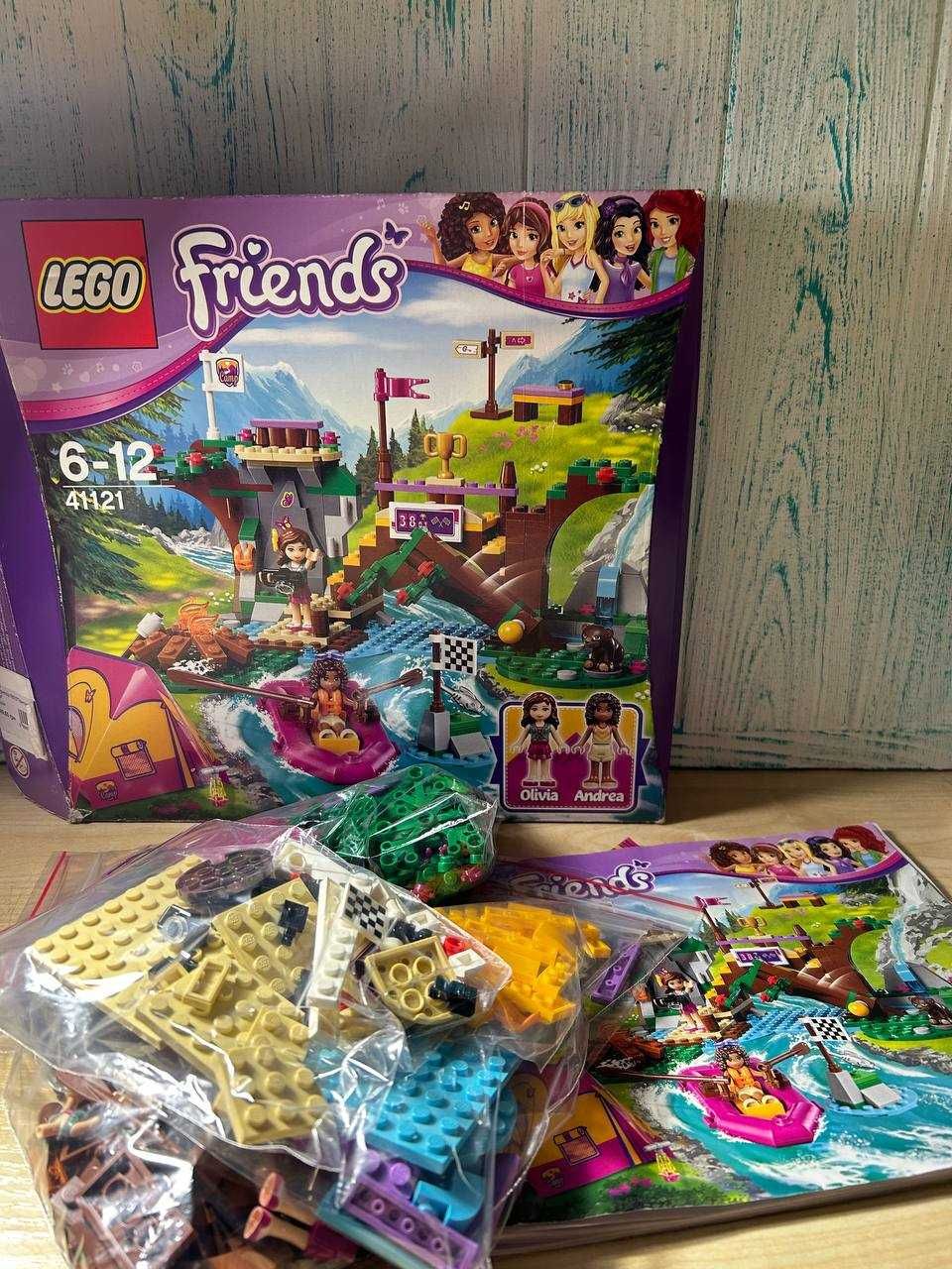 Конструктор LEGO Friends Спортивний табір: Сплав по річці (41121)