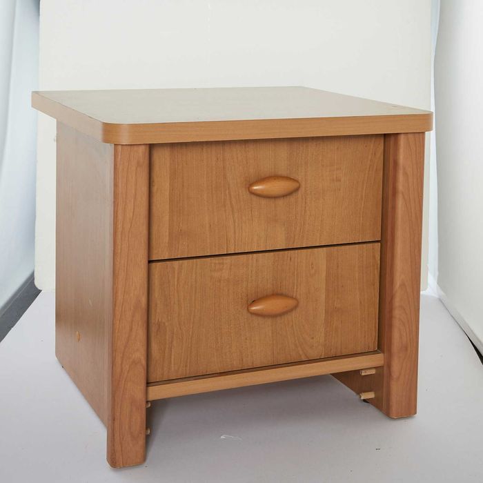 Szafki nocne 2 szt - używane kolor dąb ciepły