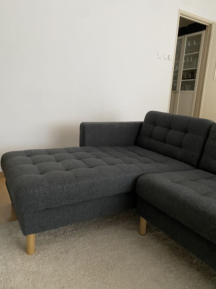 Sofa LANDSKRONA Sofá 3 lugares mais chaise longue