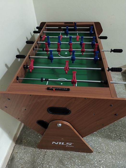 Stół do gry 3w1 Piłkarzyki, Bilard, Cymbergaj