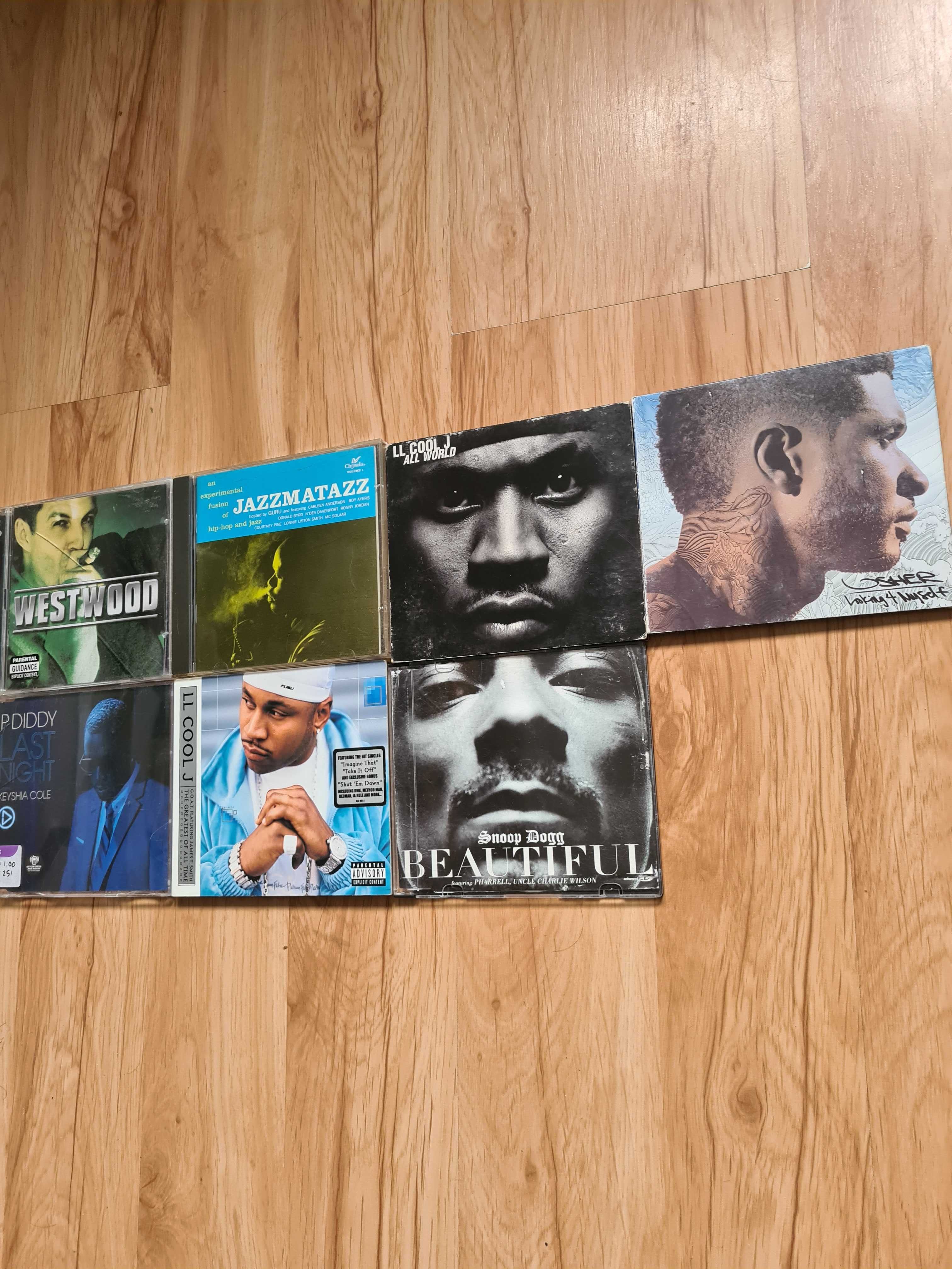Mega rap zestaw 8cd ll cool j guru snoop dogg wu tang dmx dr dre