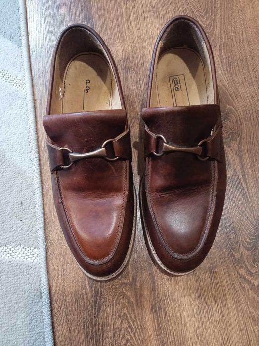 Продам чоловчі шкіряні мокасини бренду Asos