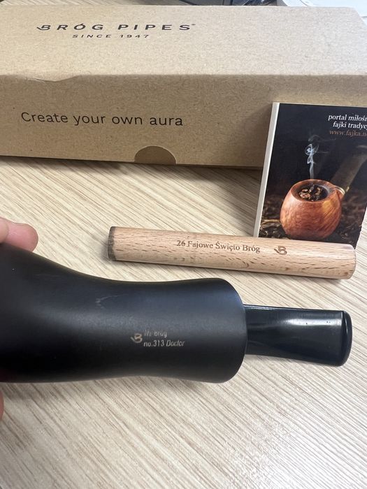 Fajka Bróg 313 Doctor czarna – 26 Fajowe Święto Bróg 2025