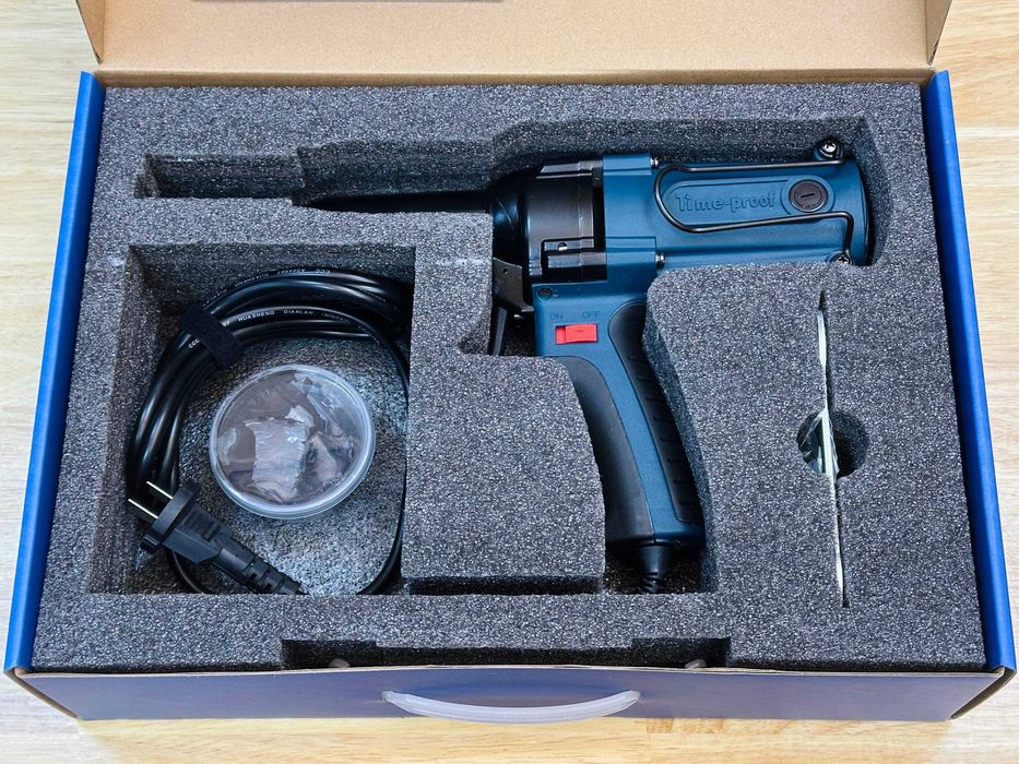 TIME-PROOF TAC 500 Електрозаклепочник 8000Н + Повний Ремкомплект