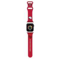 Pasek Hello Kitty do Apple Watch 38/40/41mm - Red Silicone