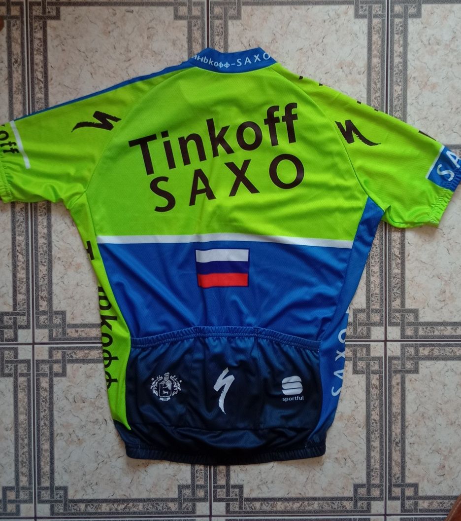 Sportful Tinkoff Saxo Bank koszulka rowerowa męska XL